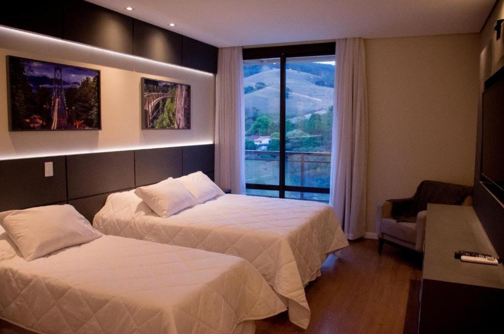 Hotel Chales Capitanias Águas de Lindóia 外观 照片
