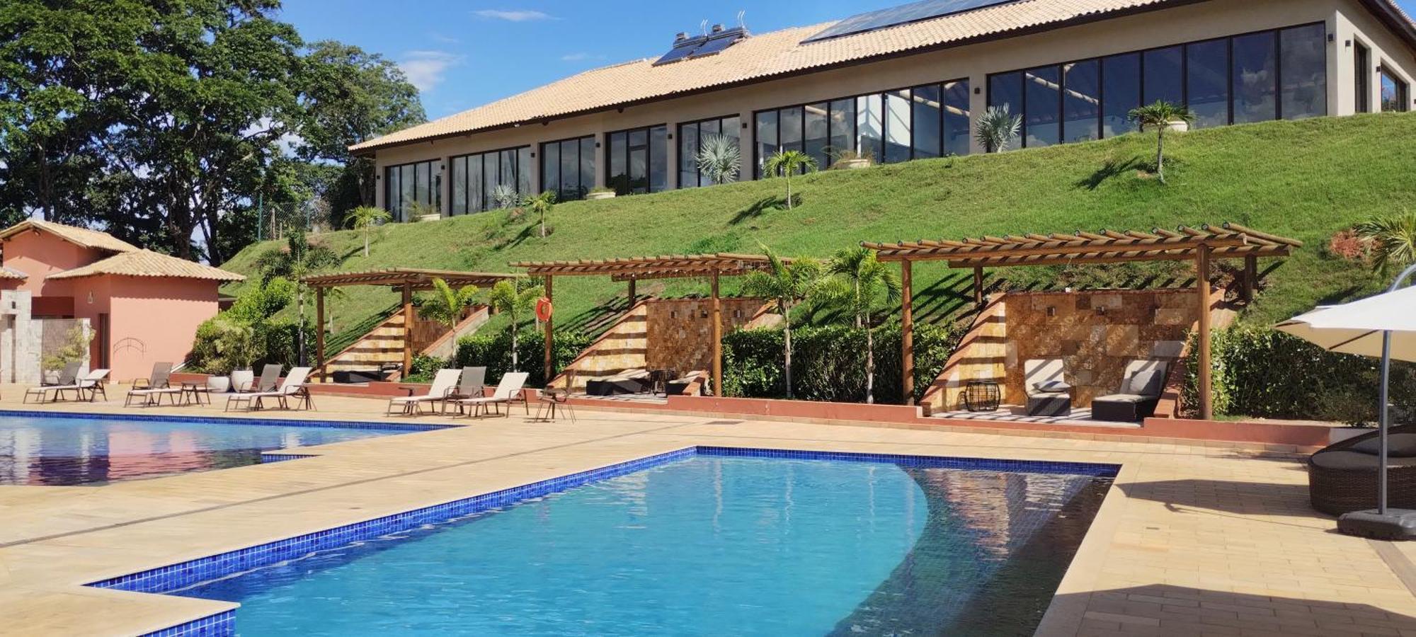 Hotel Chales Capitanias Águas de Lindóia 外观 照片